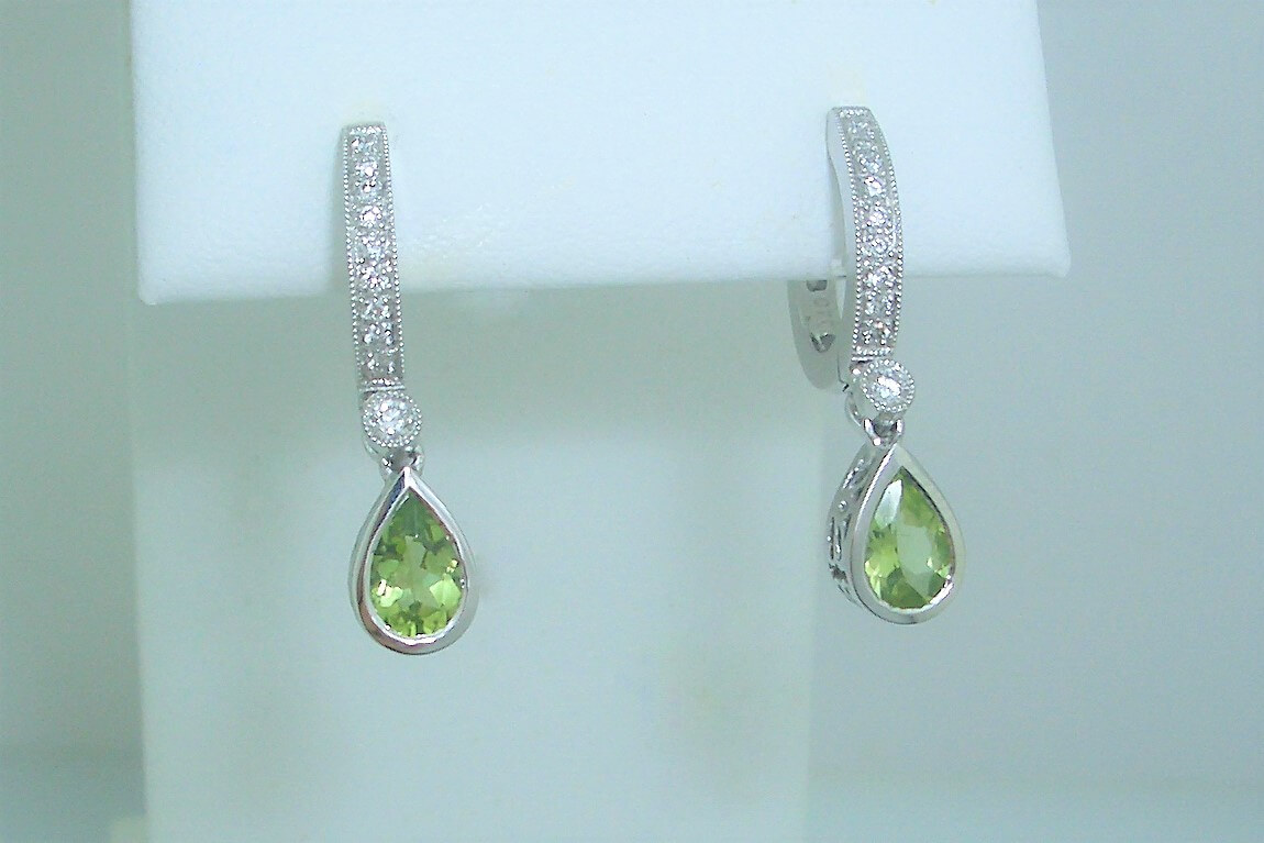 Vintage Peridot Dangles