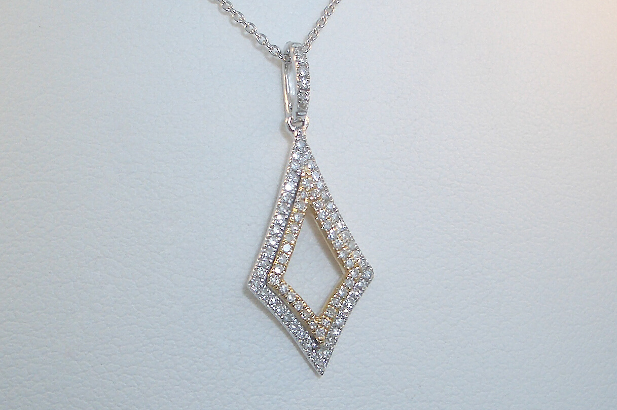 Kite Diamond Pendant