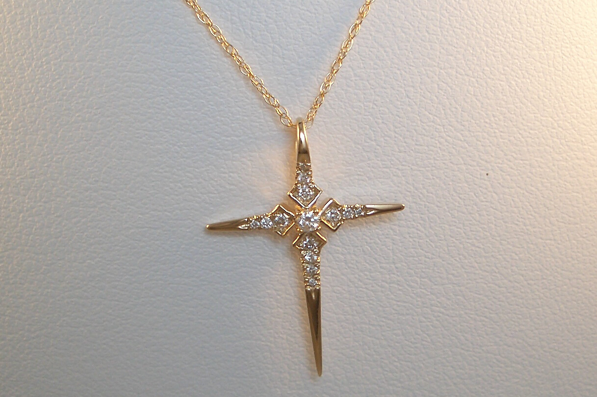 Unique Diamond Cross