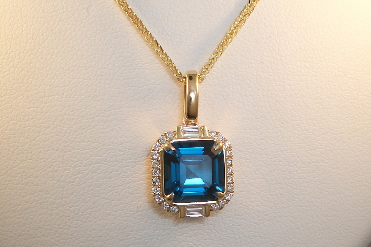 London Blue Pendant