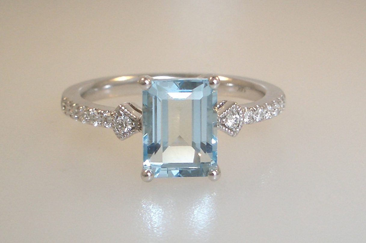 Aquamarine Ring