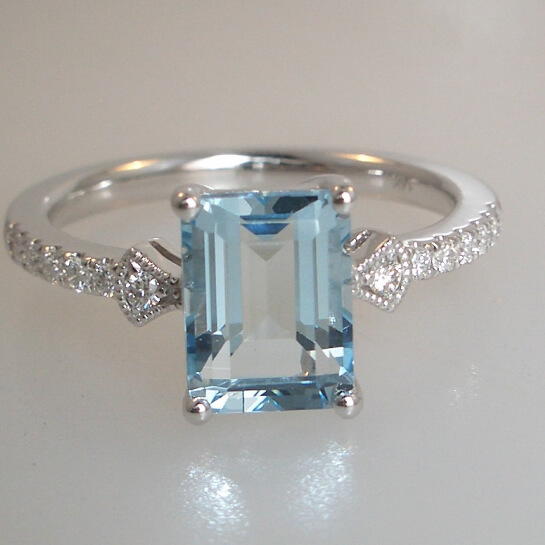 Aquamarine Ring