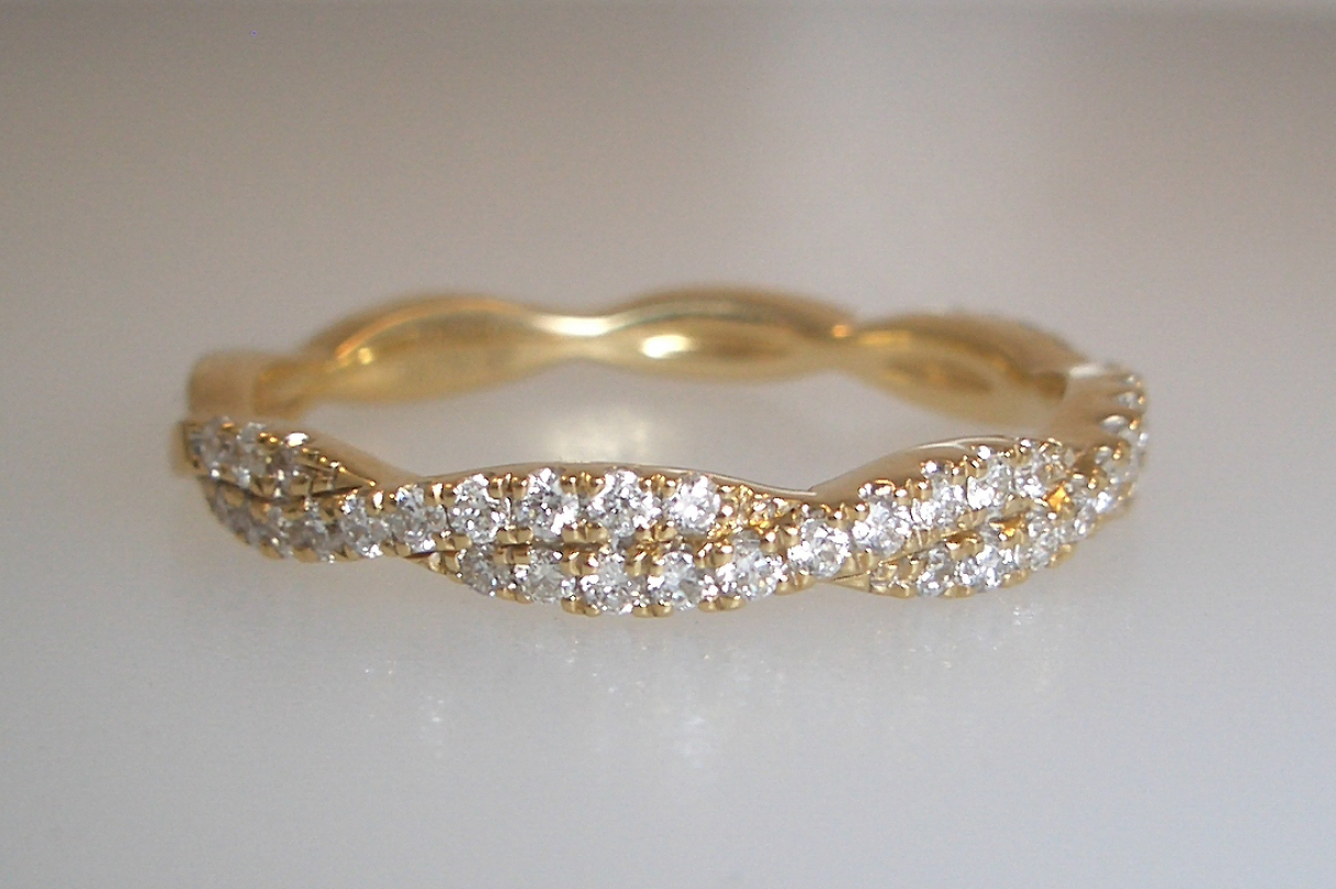 Woven Diamond Band