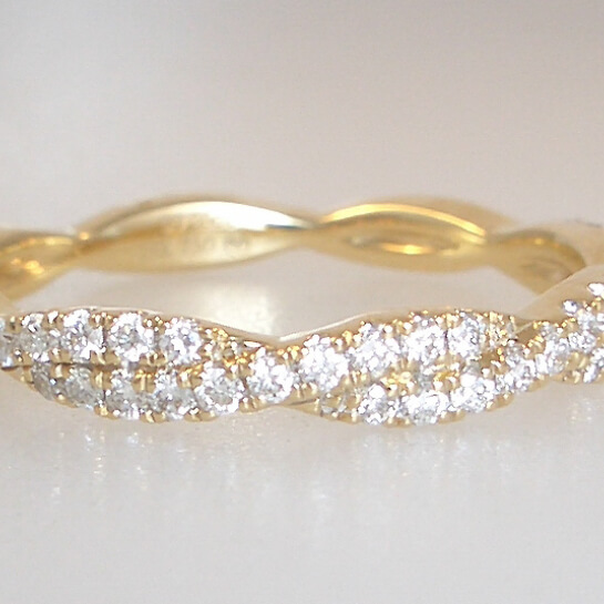 Woven Diamond Band