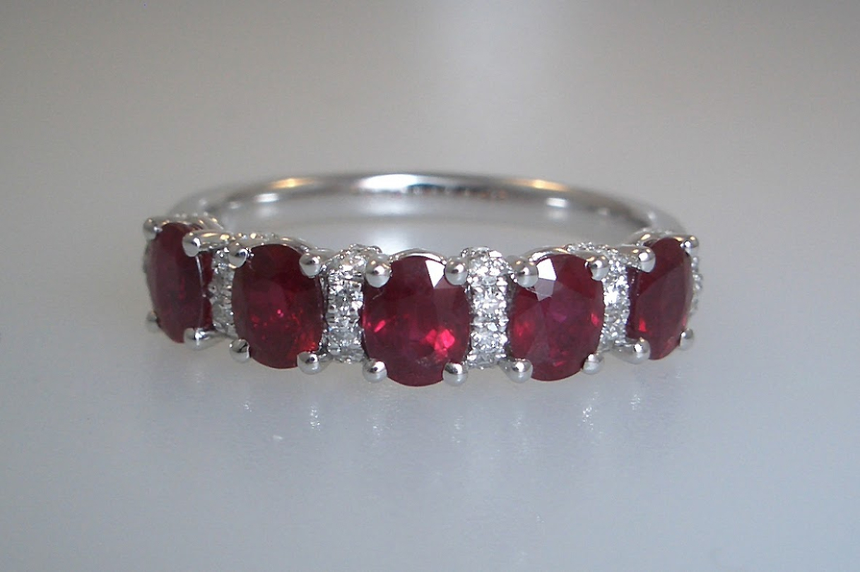 Ruby and Diamond Band