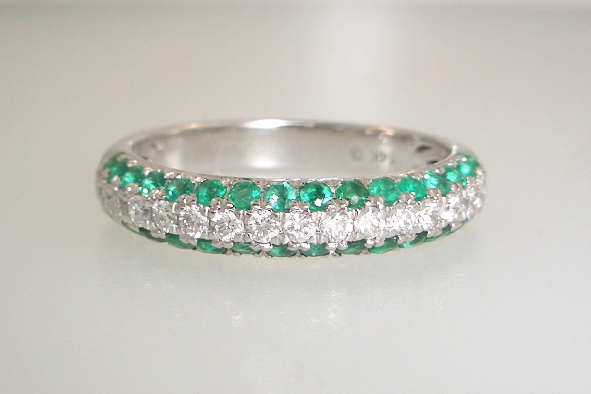 Emerald and Diamond Band