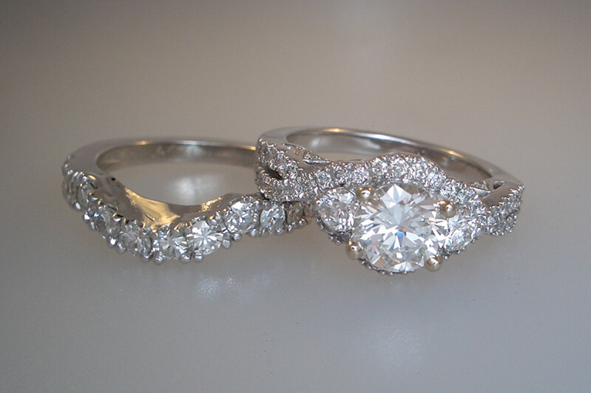 custom wedding and engagement ring