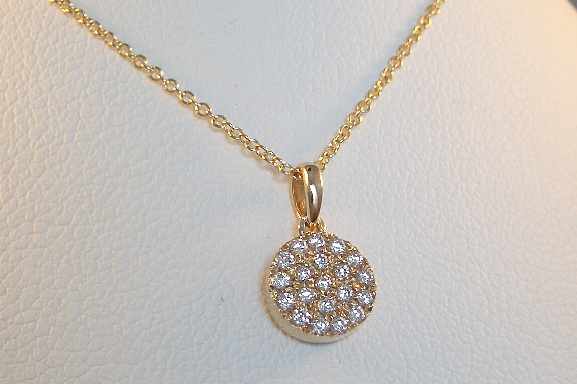 Diamond Cluster Pendant