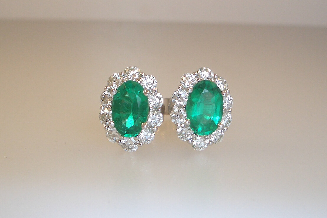 Emerald Studs