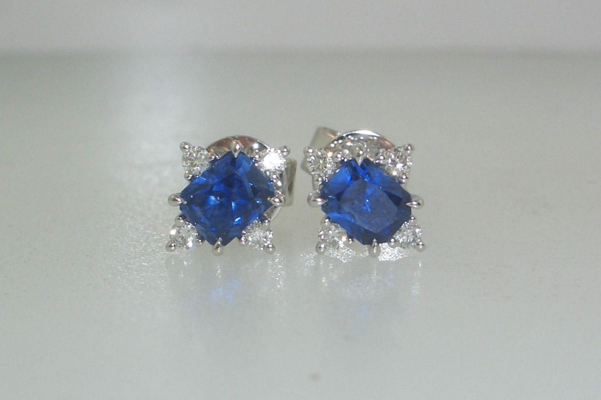 sapphire earrings